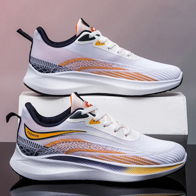 Men's Lightweight Summer Mesh Running Shoes Detail