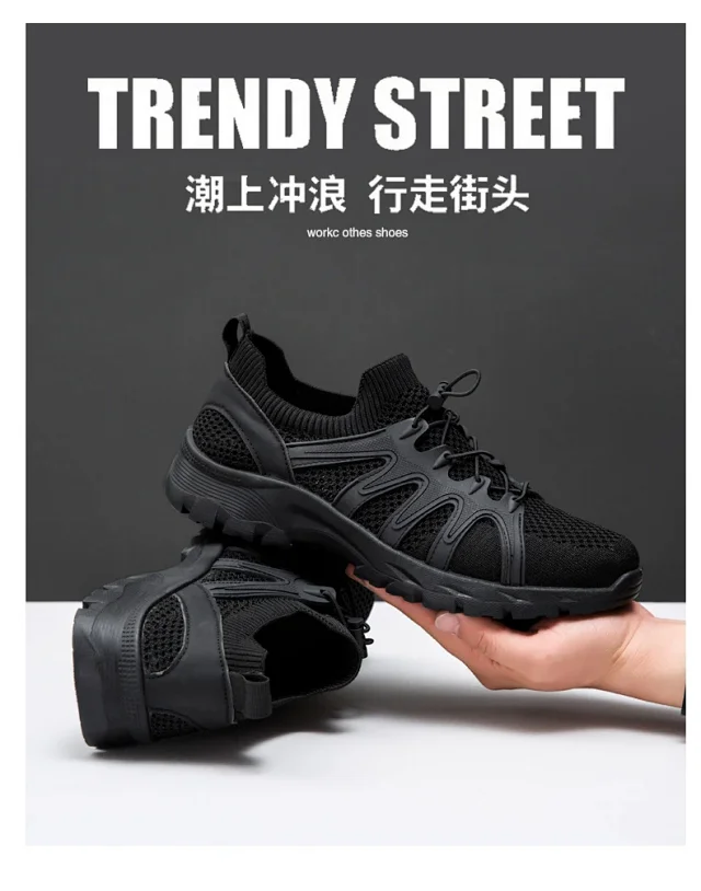 Men's 2025 Spring Flyknit Walking Shoes Detail