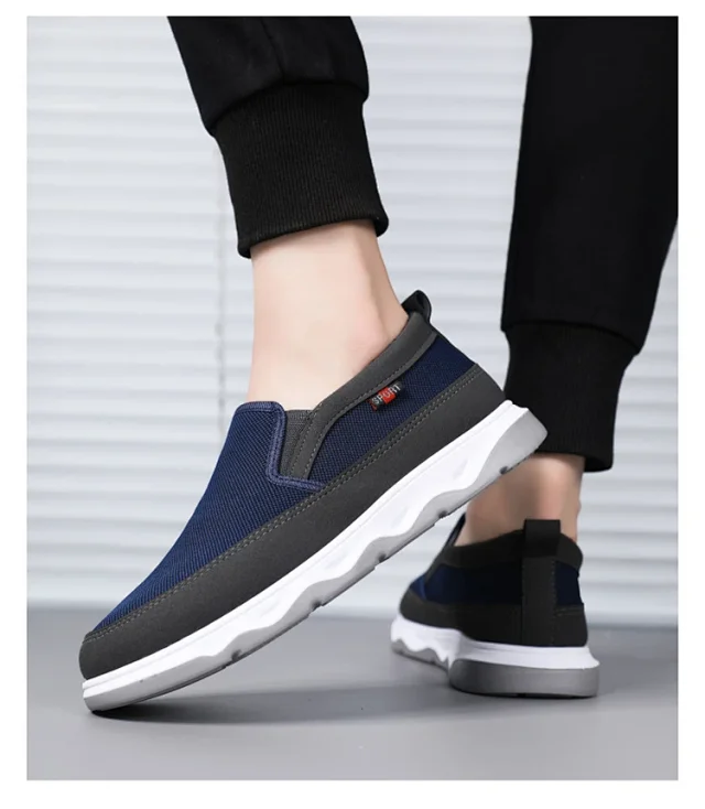 Men's Old Beijing Slip-On Walking Shoes Detail