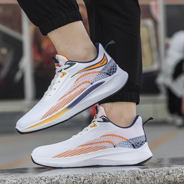 Men's Lightweight Summer Mesh Running Shoes Detail
