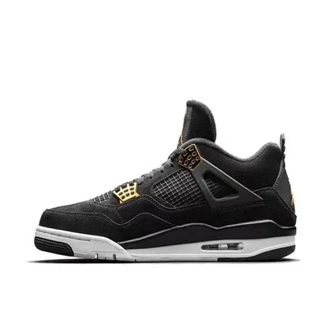 AJ4 Thunder Yellow Unisex Basketball Shoes Detail
