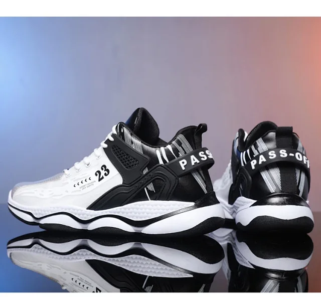 Men's Chunky Lightweight Trendy Dad Sneakers Detail
