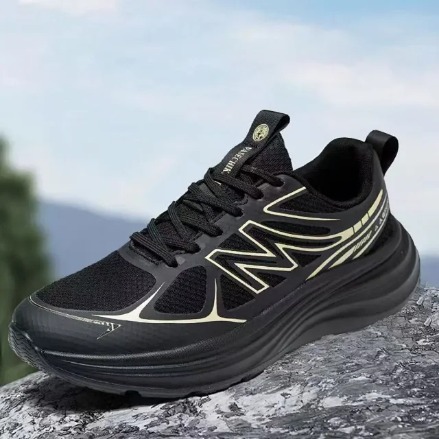 His & Hers Cushioned Racing Sneakers Detail