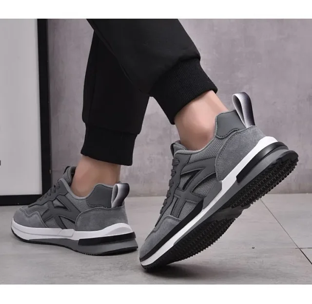 New Autumn Men's Athletic Low-Top Youth Sneakers Detail