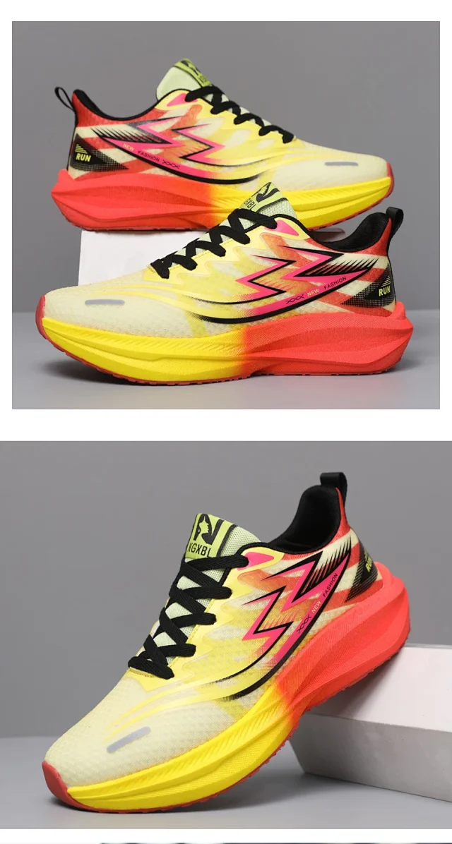 2025 Youth Breathable Carbon Running Shoes Detail