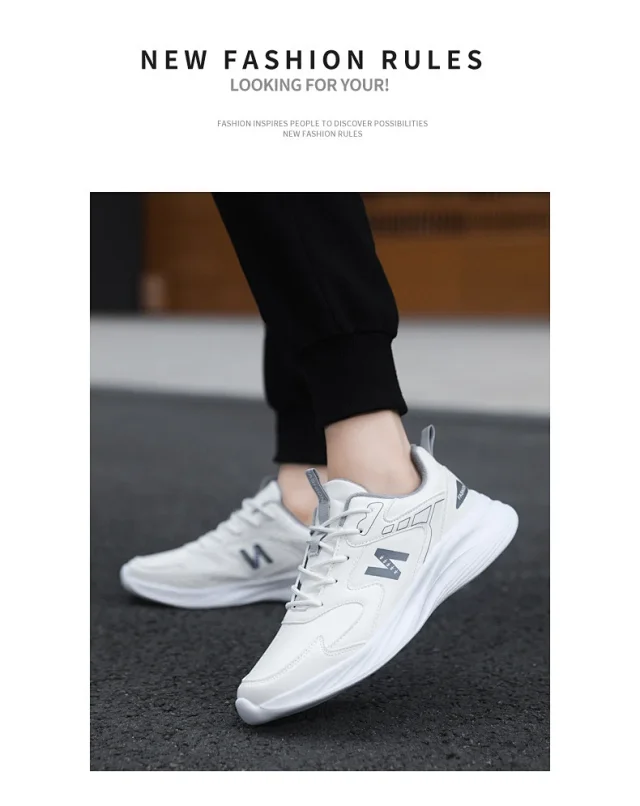 Unisex 2025 Thermal Leather Running Kicks Detail