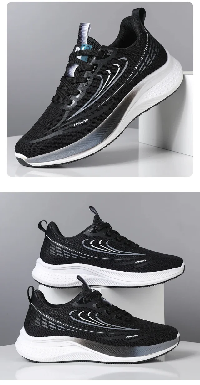 Men's Cushioned Trendy Sneakers Spring 2025 Detail