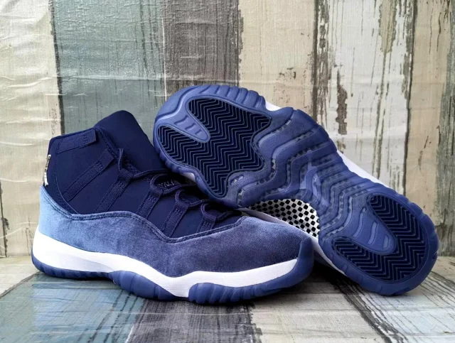 Air Jordan 11 High Basketball Shoes Multi-Color Detail