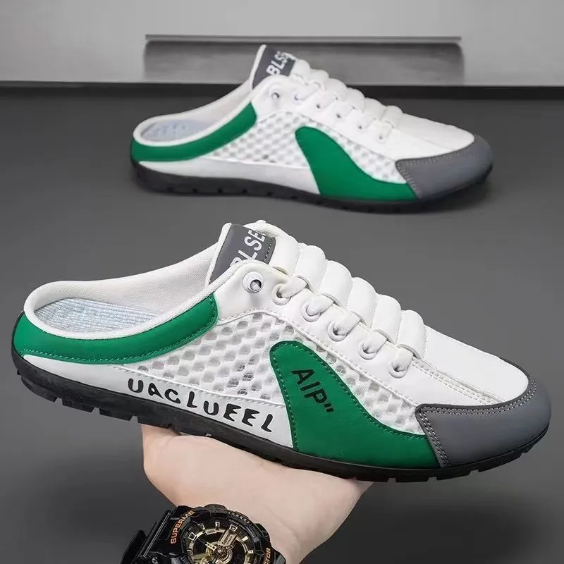 Men's Breathable Slip-On Mesh Slippers