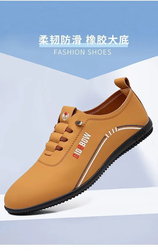 2025 Men's Soft Sole Driving Slip-Ons Detail