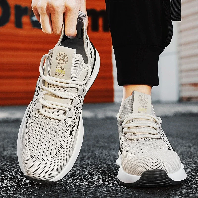 Men's Breathable Knit Yeezy Trainers