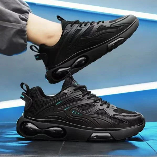 Men's Breathable Mesh Platform Running Shoes