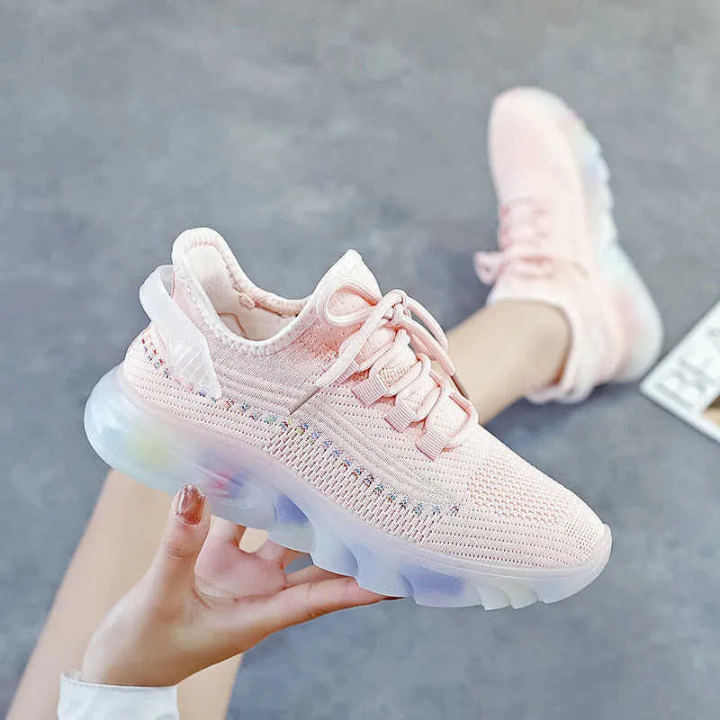 2025 Women's Mesh Airy Jelly Sole Sneakers
