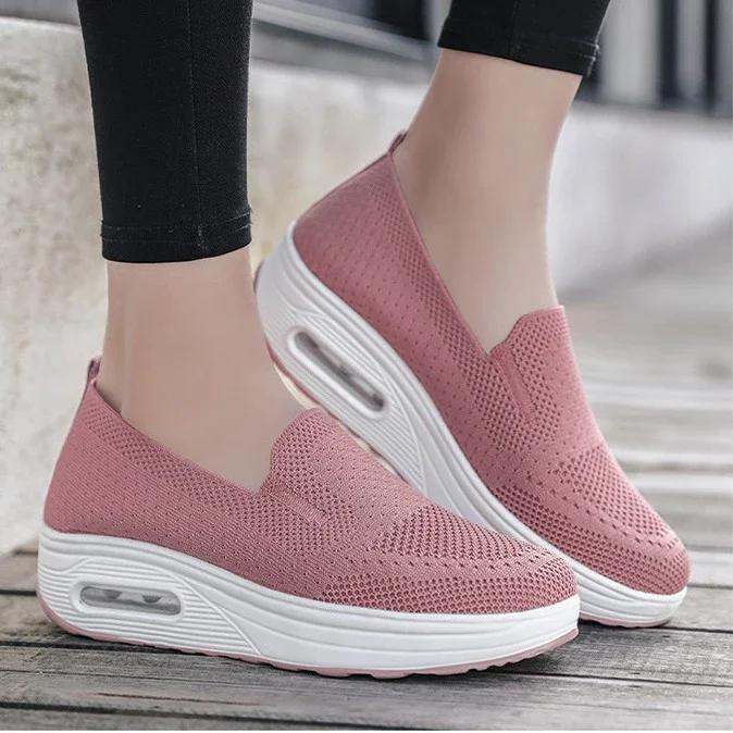 Women's Mesh Yeezy-Inspired Jelly Sole Casual Sneakers