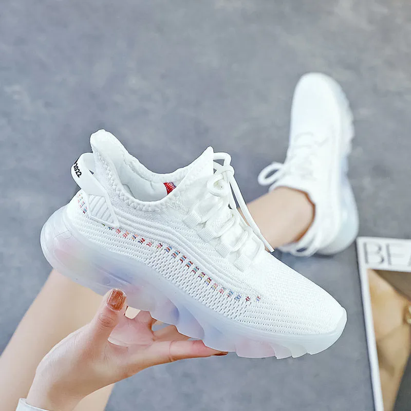 2025 Women's Mesh Airy Jelly Sole Sneakers