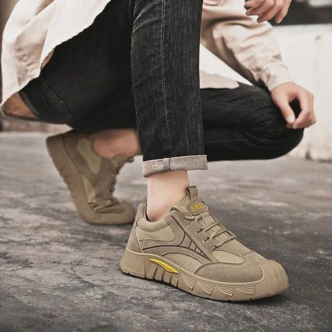 Men's Breathable Outdoor Work Sneakers