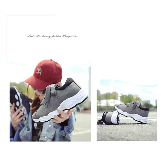 Women's Korean Chunky Lace-Up Sneakers 2025 Detail