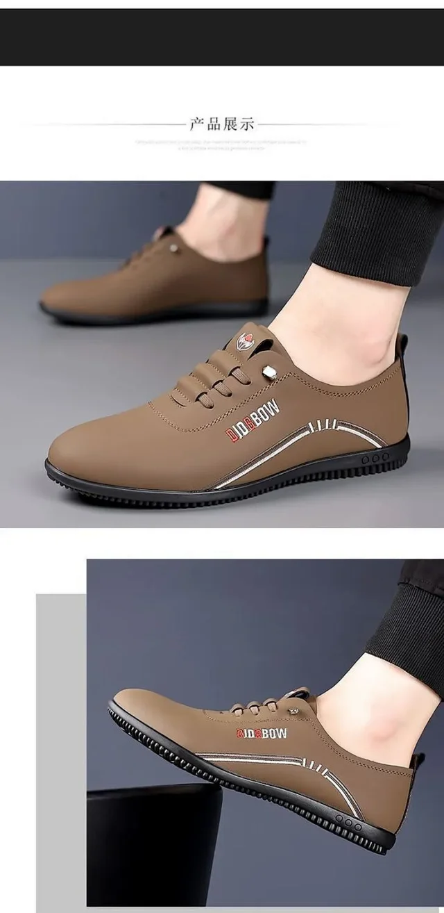 2025 Men's Soft Sole Driving Slip-Ons Detail
