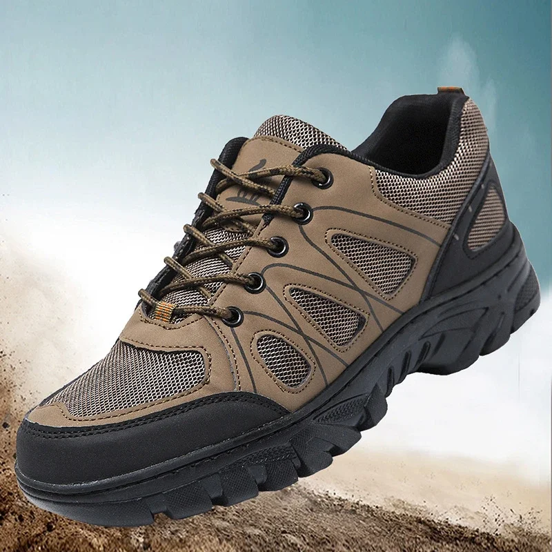 New Men's Casual Mesh Hiking Sneakers