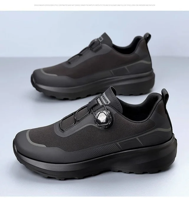 Men's Side Rotating Buckle Trail Shoes Detail