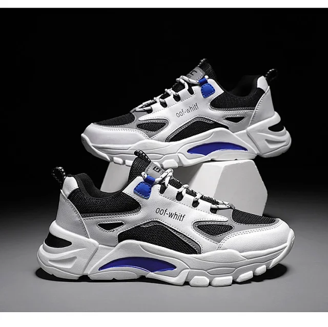 2025 Men's Korean Chunky Running Shoes Detail