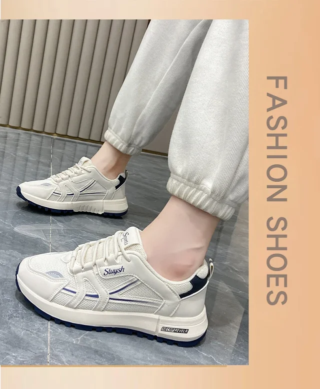 Women's 2025 Breathable Korean Sneakers Detail