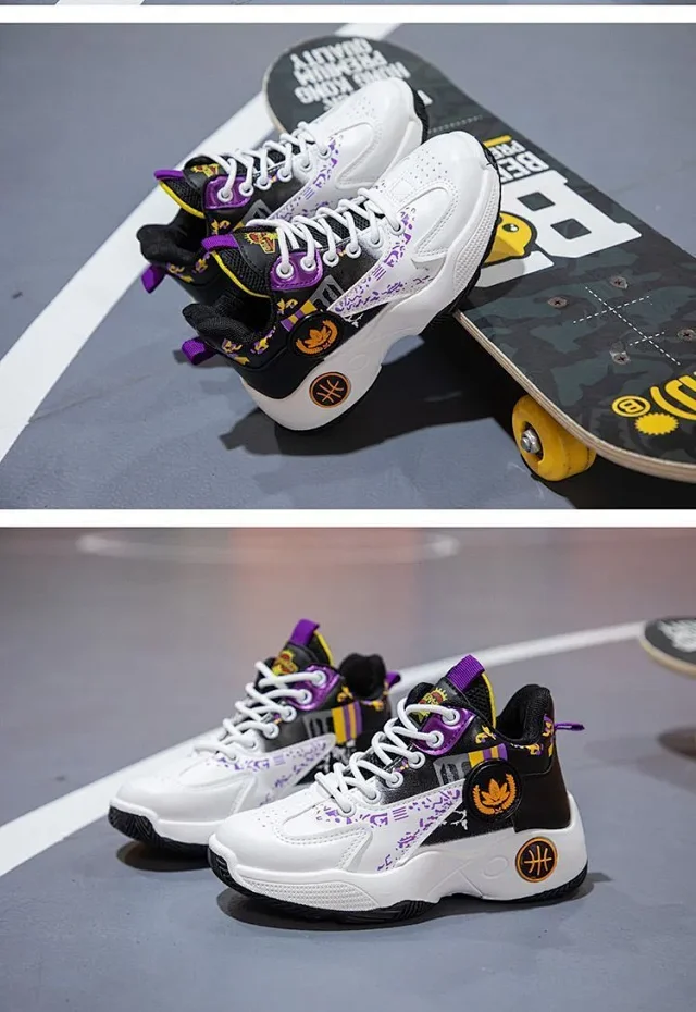 Kids Soft-Sole Durable Fashion Sport Shoes Detail