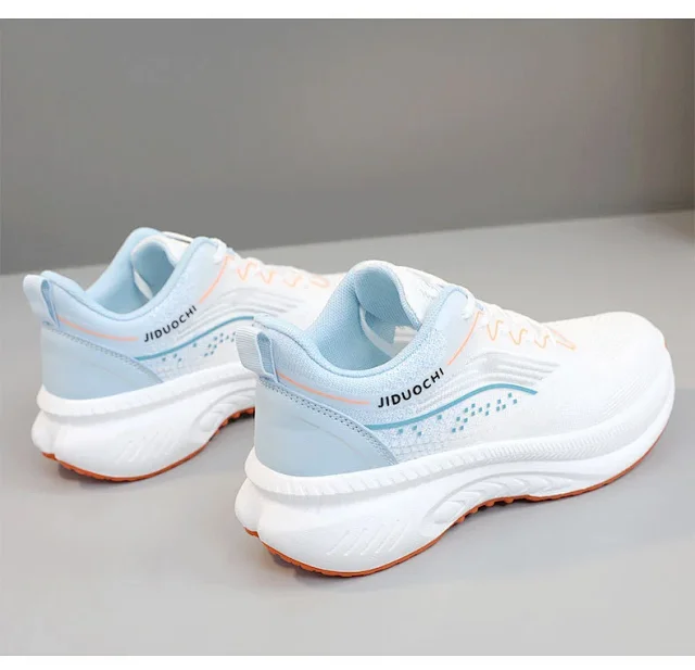 SS25 Women's Mesh Running Shoes White Detail