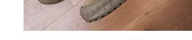 Men's Winter Lined Platform Snow Boots Detail