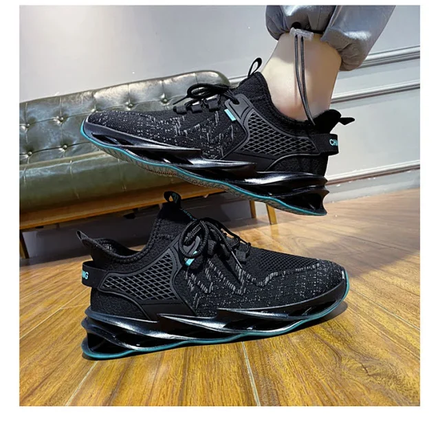 Men's Mesh Breathable Stylish Casual Dad Shoes Detail