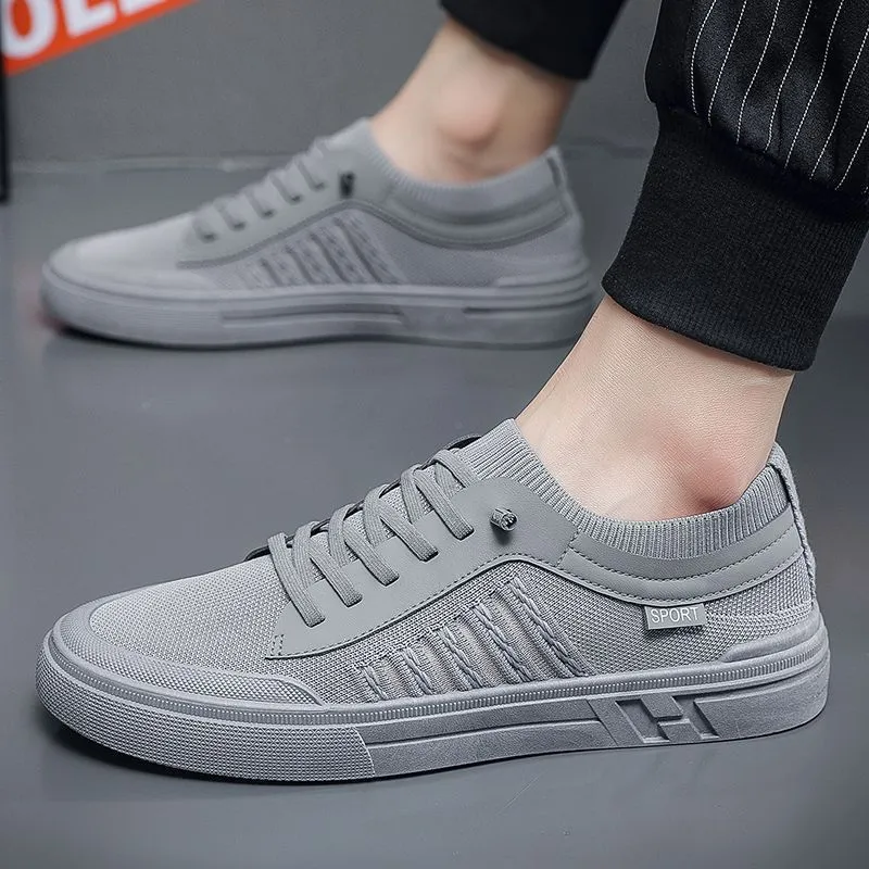 New Woven Mesh Outdoor Sneakers Men