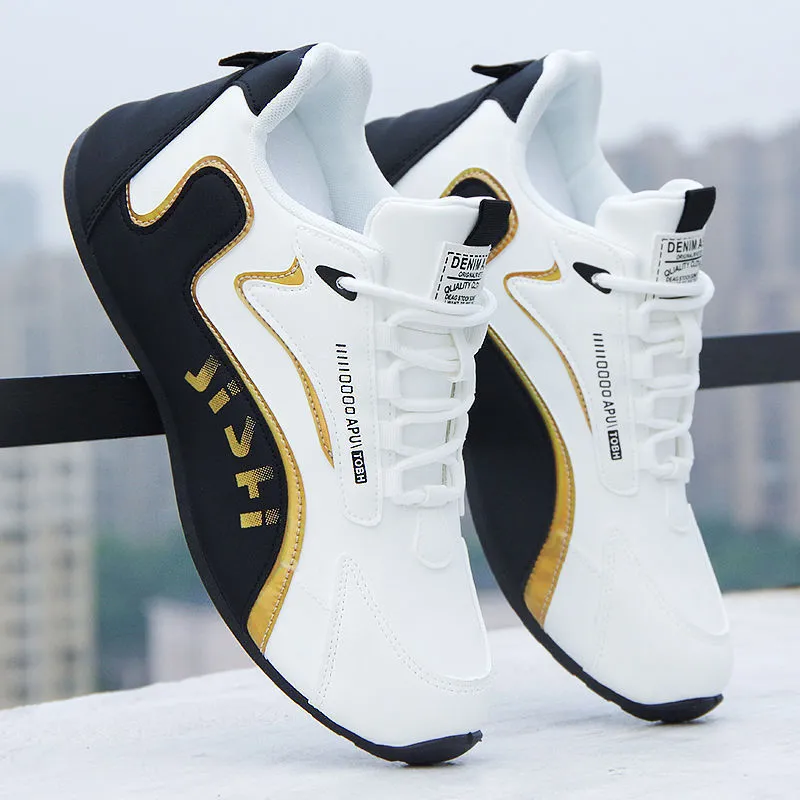 Waterproof Men's Hiking Leather Sneakers