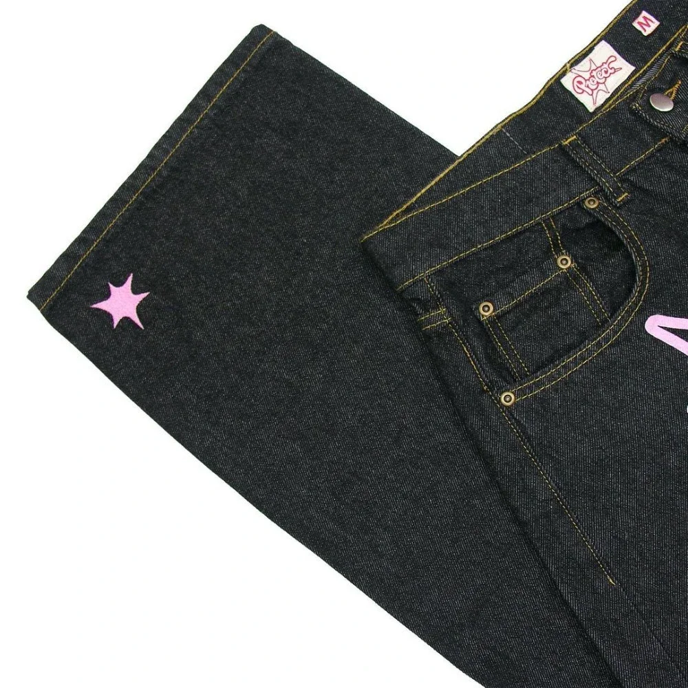 Urban Streetwear Slim-Fit Jeans Men Summer