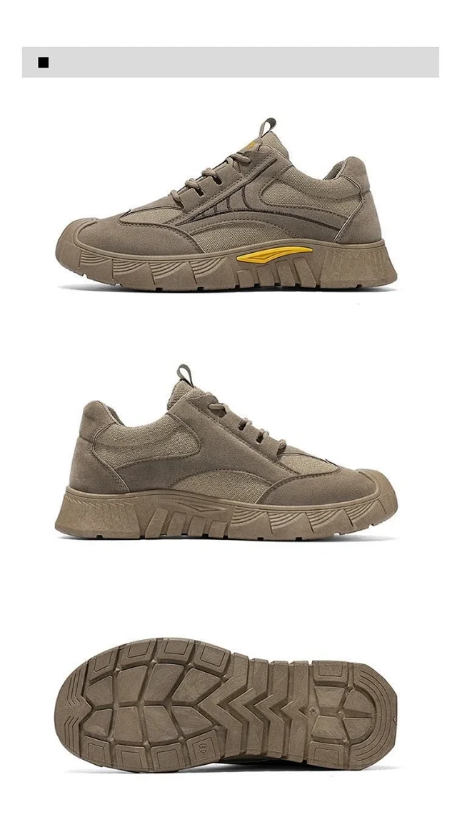 Men's Breathable Outdoor Work Sneakers Detail