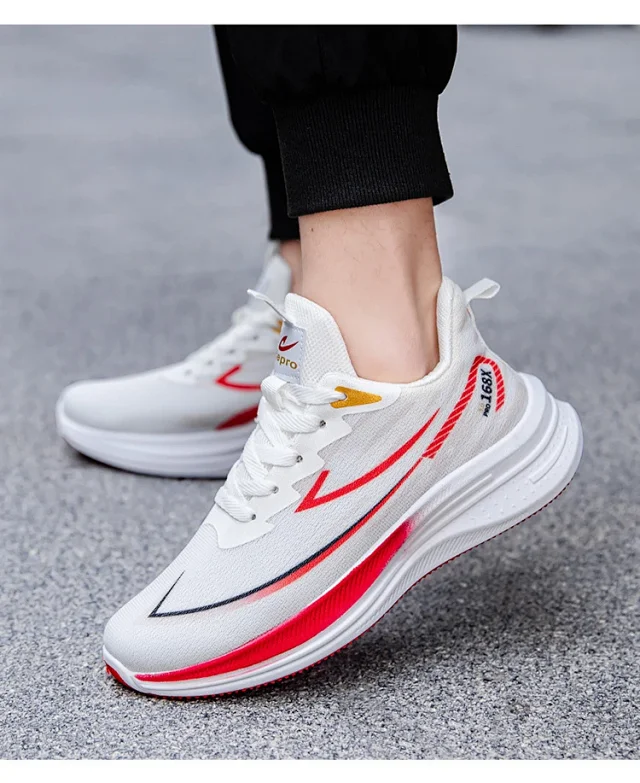 2025 Men Youth Cushioned Mesh Sneakers Detail