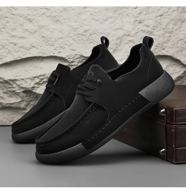 Men's Retro Suede Loafers Spring 2025 Detail