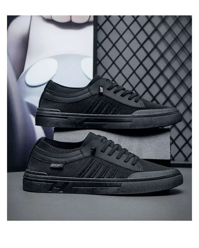 New Woven Mesh Outdoor Sneakers Men Detail