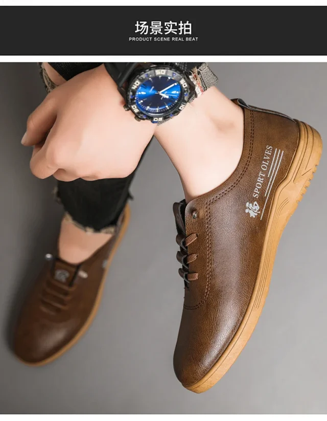 Men's Business Soft Sole Stylish Drivers Detail