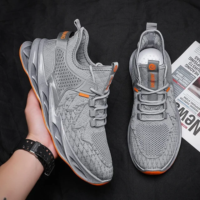 Men's Mesh Breathable Stylish Casual Dad Shoes Detail