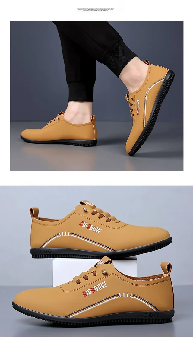 Men's Soft Sole Loafer - Autumn Casual British Style Detail