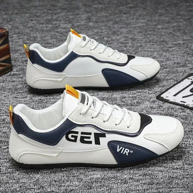 Mens Drive Loafers: Korean Trendy Comfy Everyday Student Detail