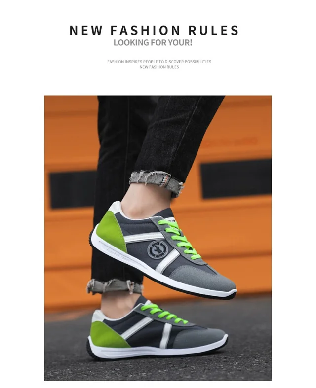 2025 New Men's Korean Style Sneakers Detail