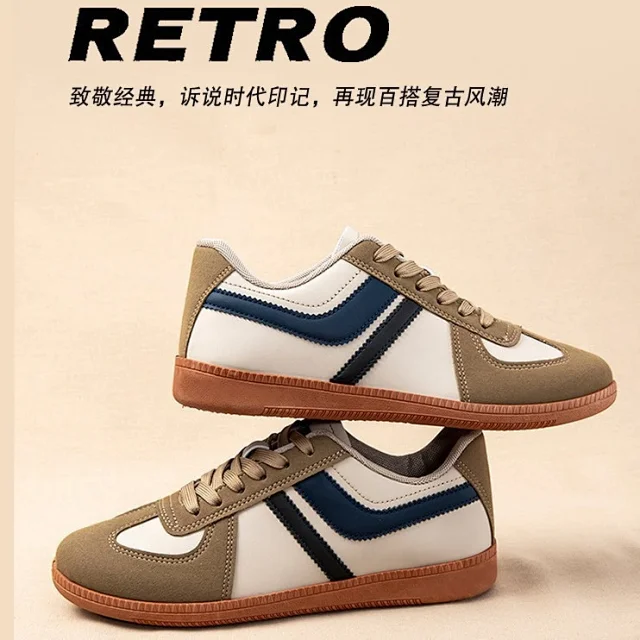 SS25 Panel Vintage Deutsch Trainers Detail