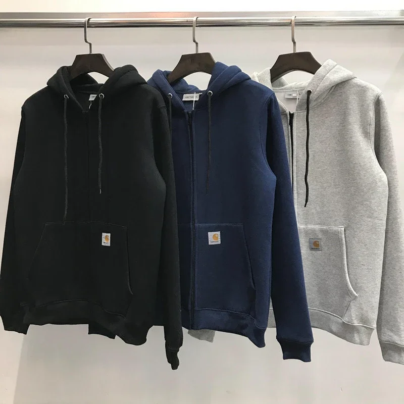 Kaha Unisex Zip Hoodie Loose Trendy