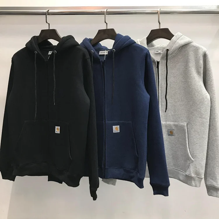 Kaha Unisex Zip Hoodie Loose Trendy