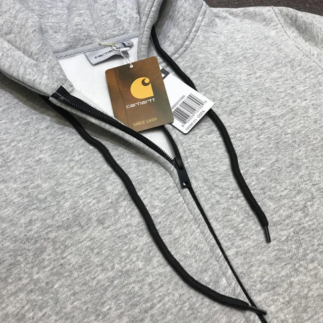 Kaha Unisex Zip Hoodie Loose Trendy Detail