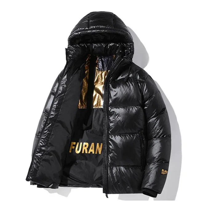 Heat-Trapping Plus Size Down Parka Detail