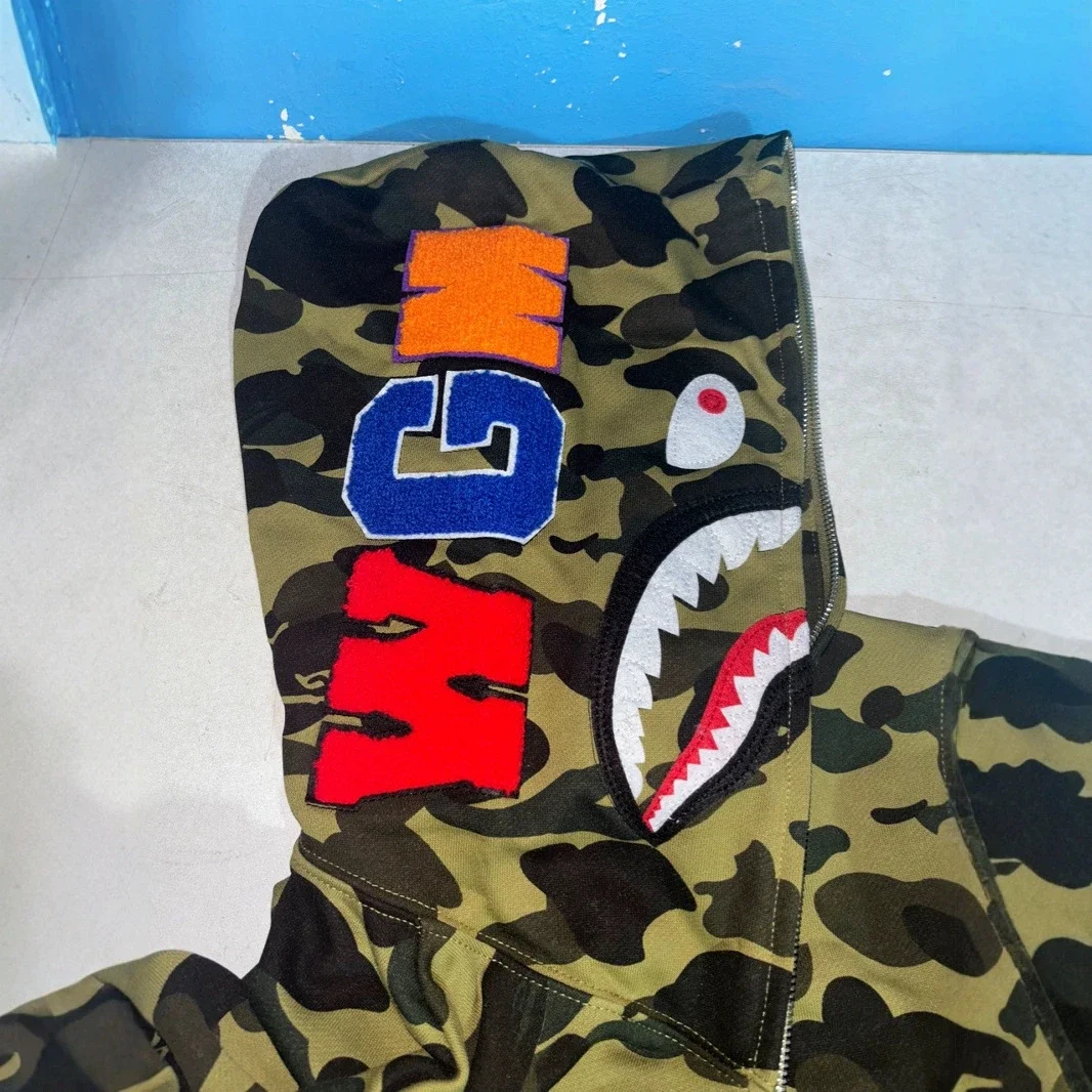 Bape Shark-Hood Classic Fleece Hoodie
