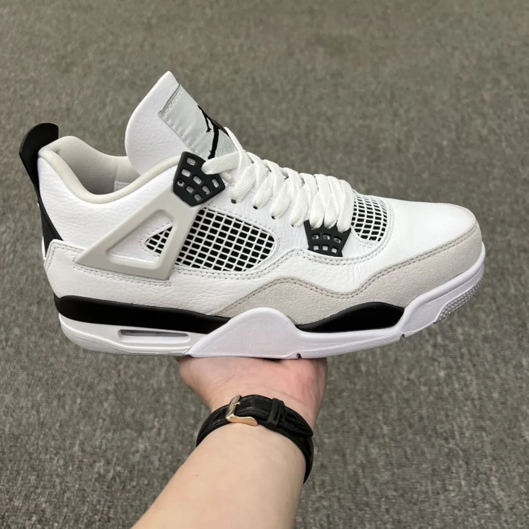 Authentic Youth Jordan 4 Couple Sneakers