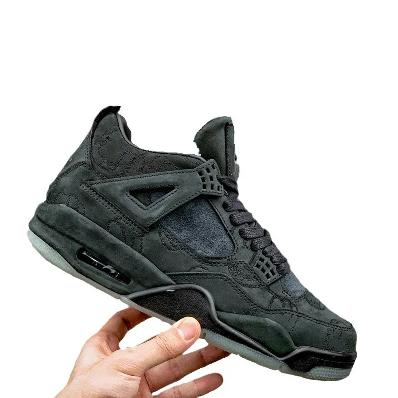 AJ4 Kaws SB Men's Black Cat